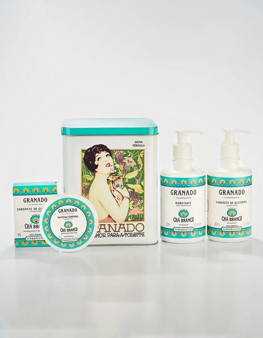 Lata Terrapeutics Chá Branco