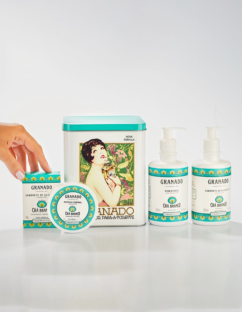 Lata Terrapeutics Chá Branco