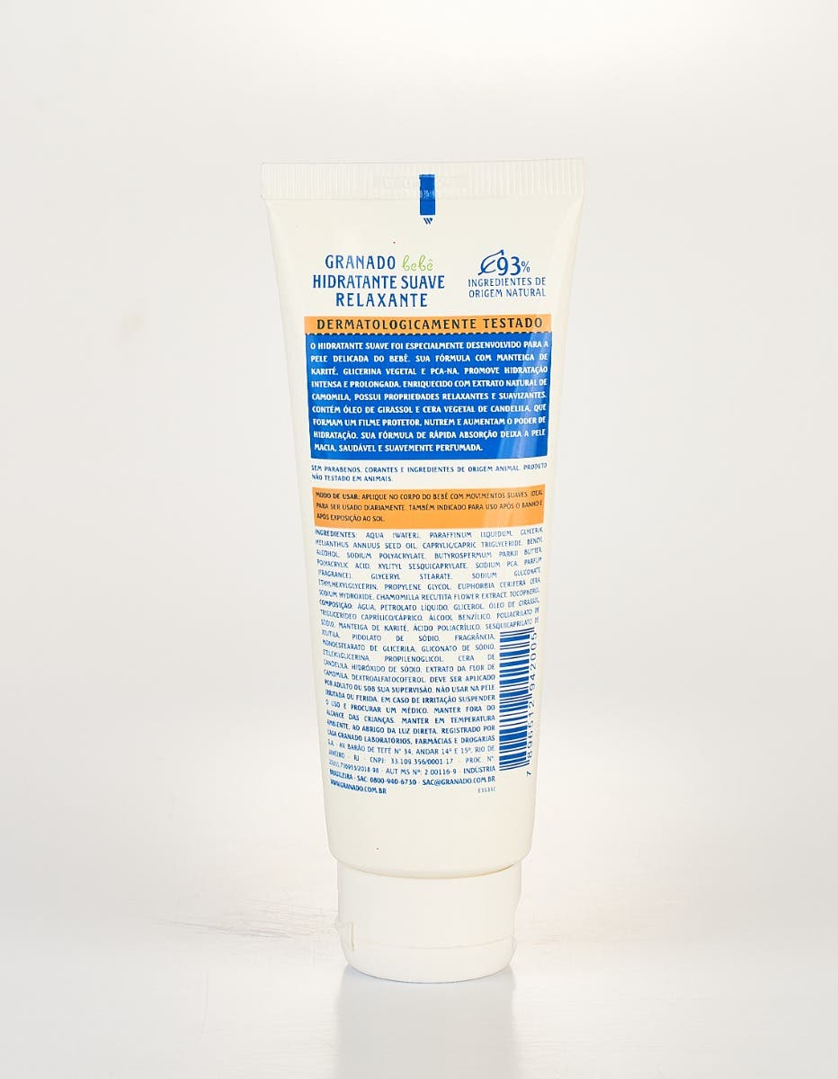 Hidratante Suave para Bebê Camomila 120ml