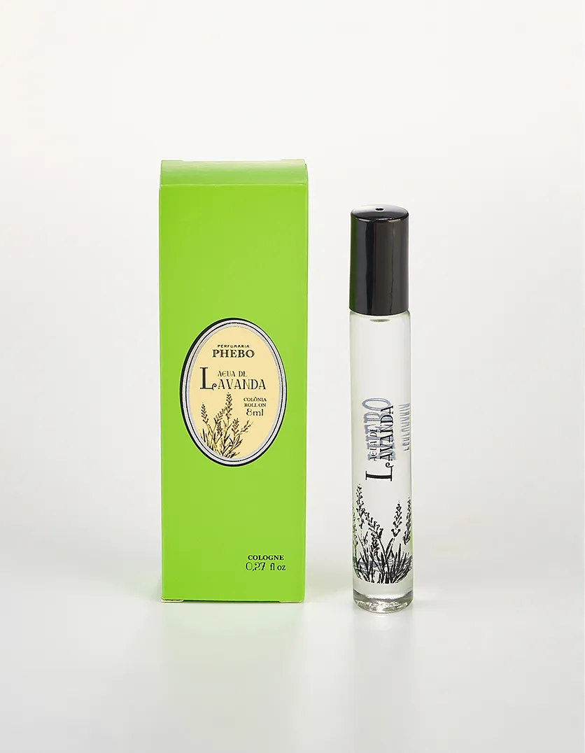 Minicolônia Roll-on Phebo Lavanda 8ml