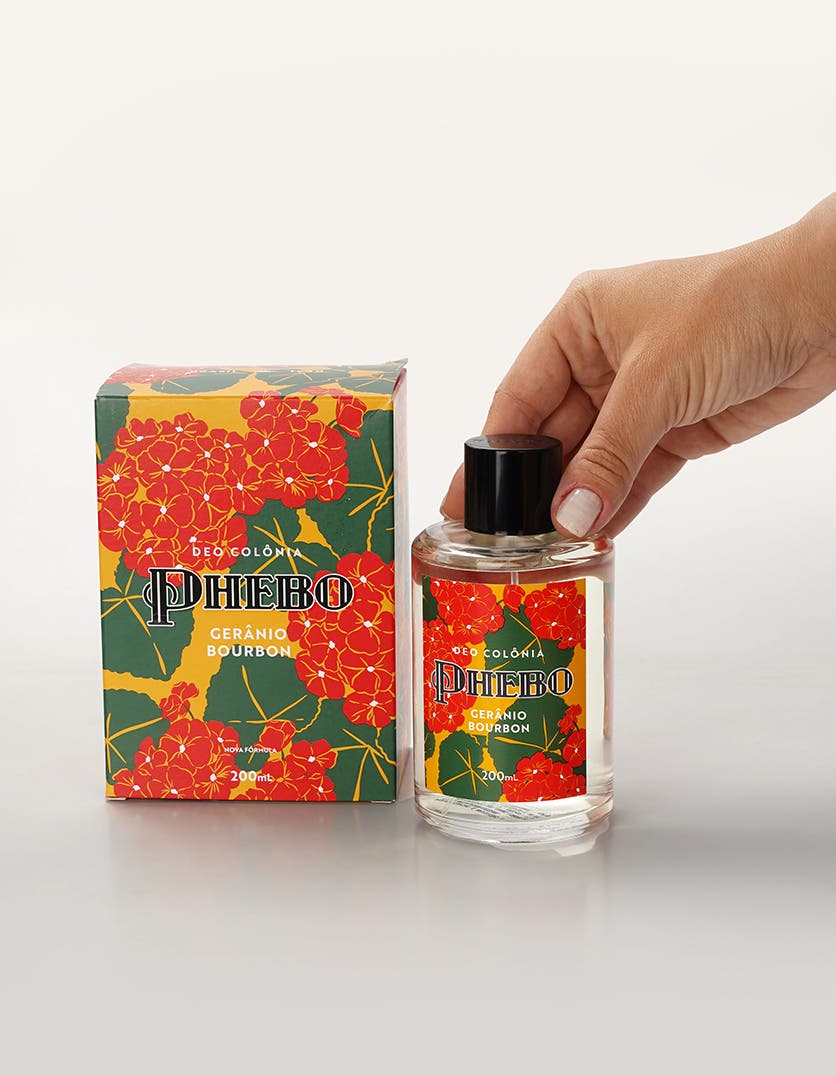 Colônia Phebo Gerânio Bourbon 200ml