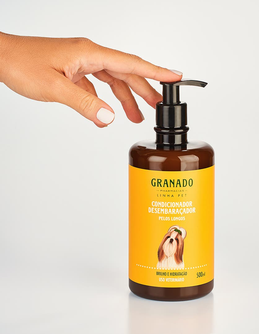 Condicionador Pet Granado Desembaraçador Pelos Longos 500ml