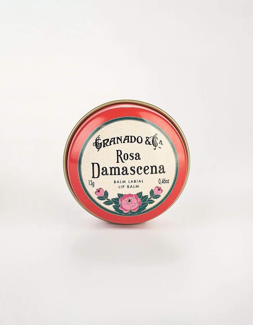Balm Labial Rosa Damascena 13g