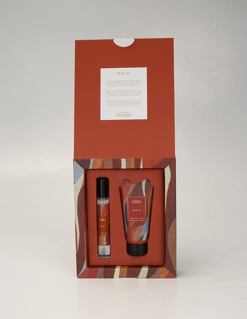 Kit Perfume Roll-On & Creme Mãos Déjà-vu