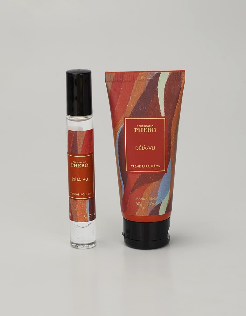 Kit Perfume Roll-On & Creme Mãos Déjà-vu
