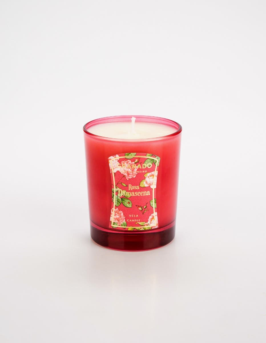 Vela Perfumada Rosa Damascena 250g