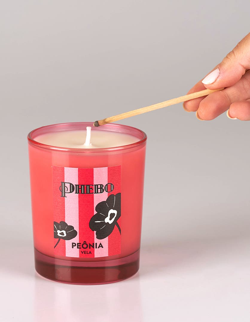 Vela Perfumada Peônia 250g