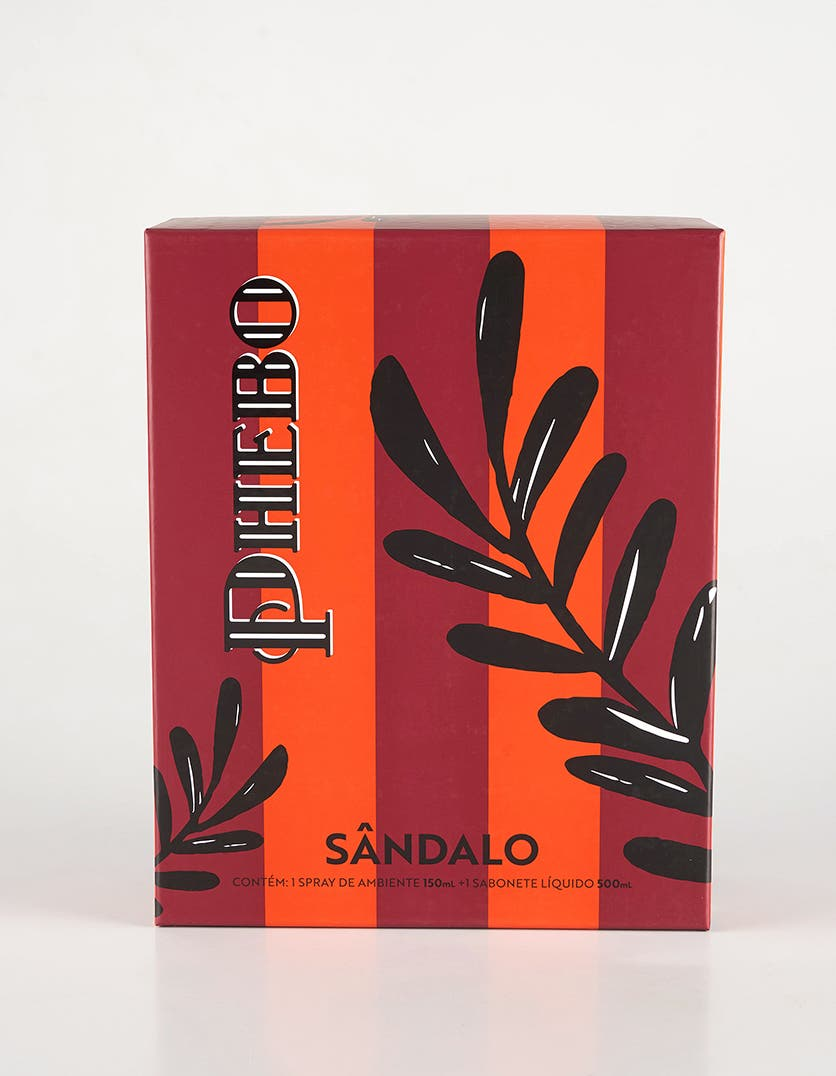 Kit Spray de ambiente + Sabonete Líquido Sândalo