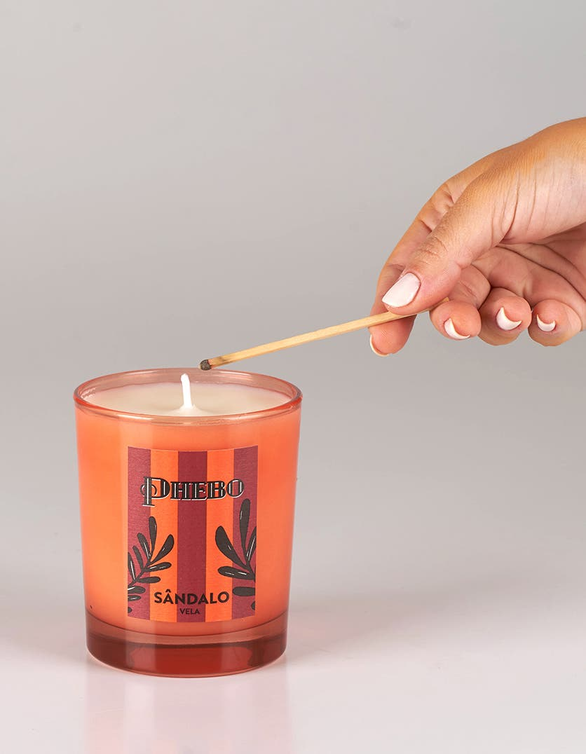 Vela Perfumada Sândalo 250g
