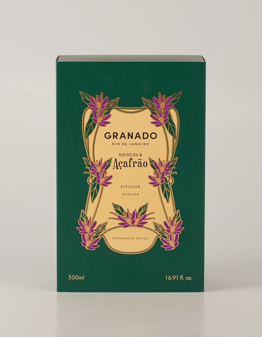 Difusor de Ambientes Baunilha & Açafrão 500ml