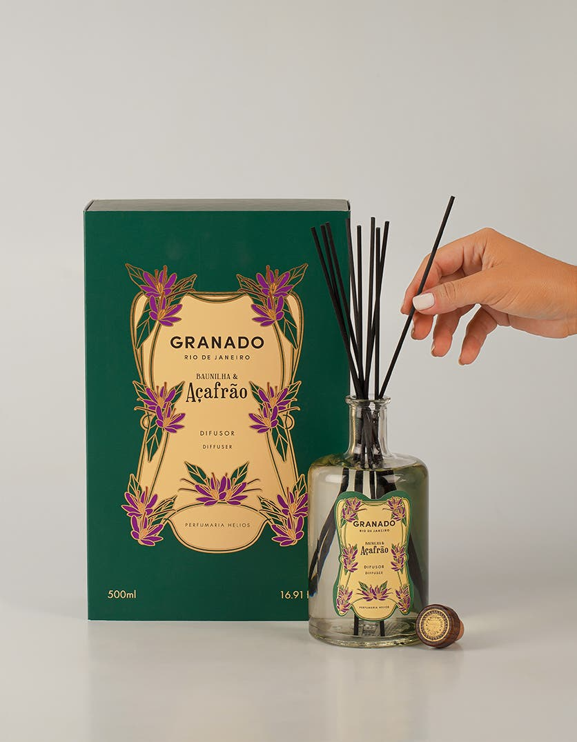Difusor de Ambientes Baunilha & Açafrão 500ml
