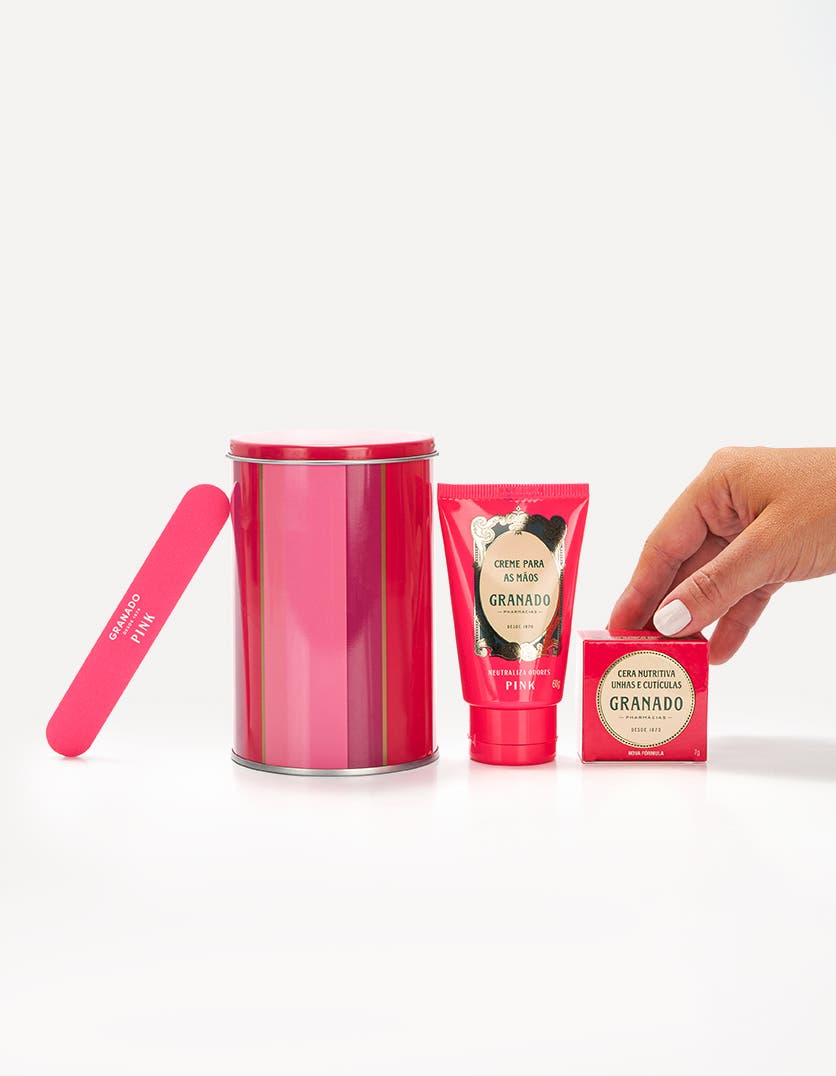 Trio Essencial Mãos Pink