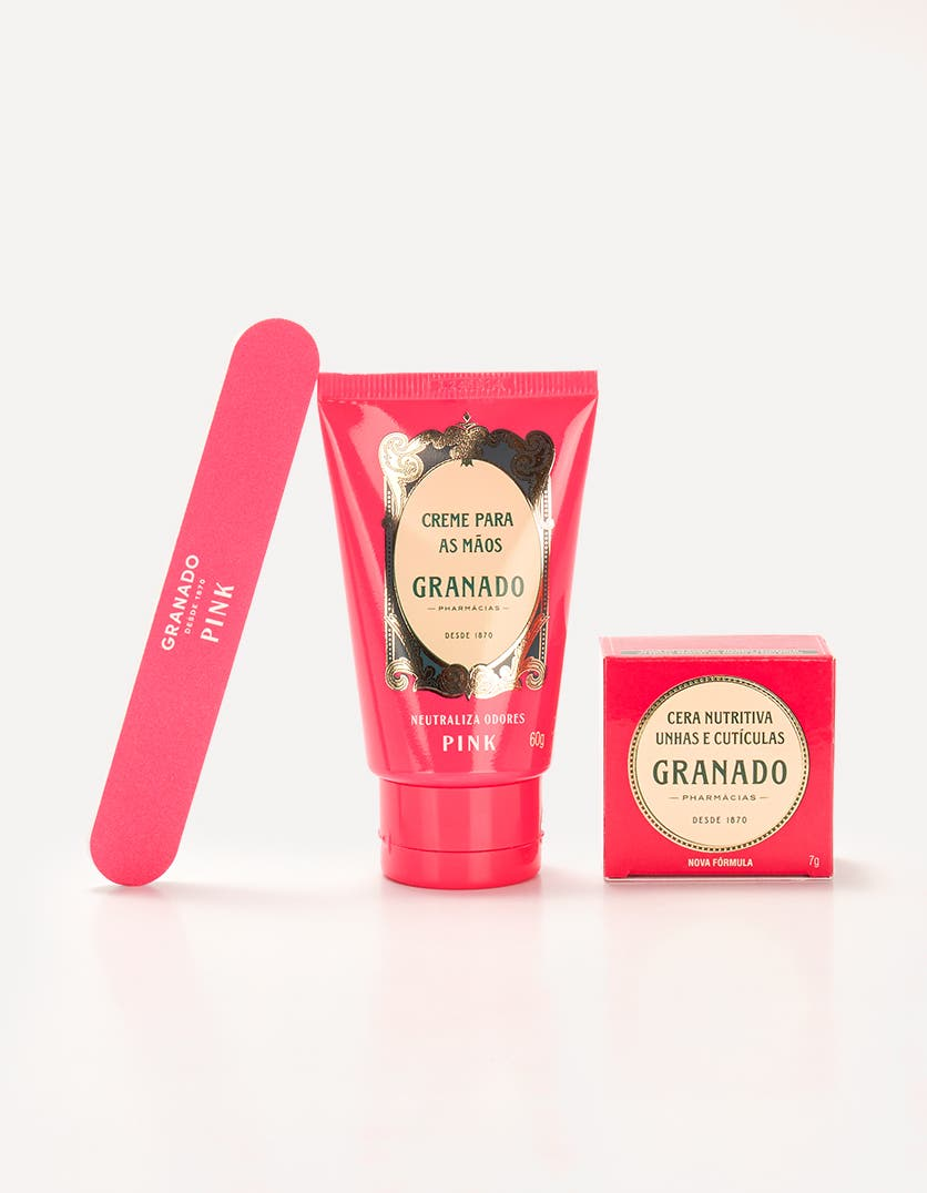 Trio Essencial Mãos Pink