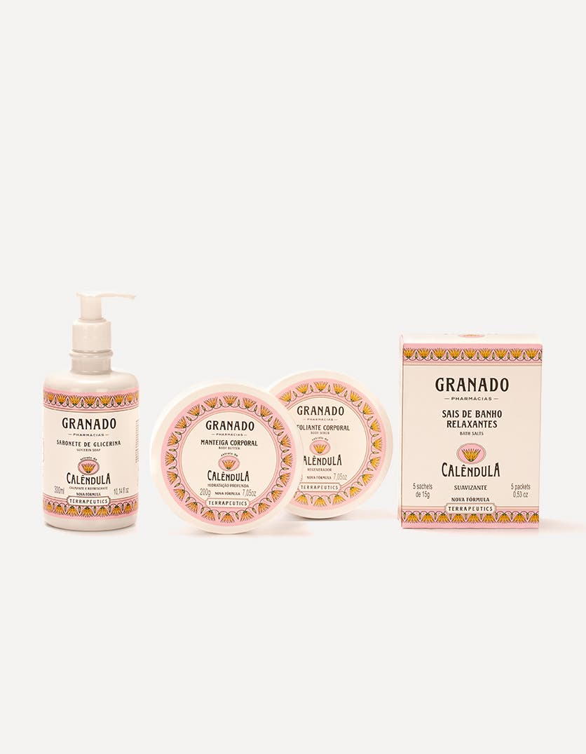Kit Presente Calêndula Terrapeutics Fundo do Mar