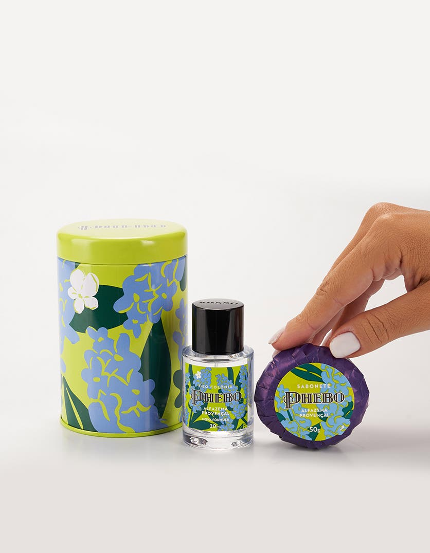 Kit Colônia & Sabonete em Barra Alfazema Provençal