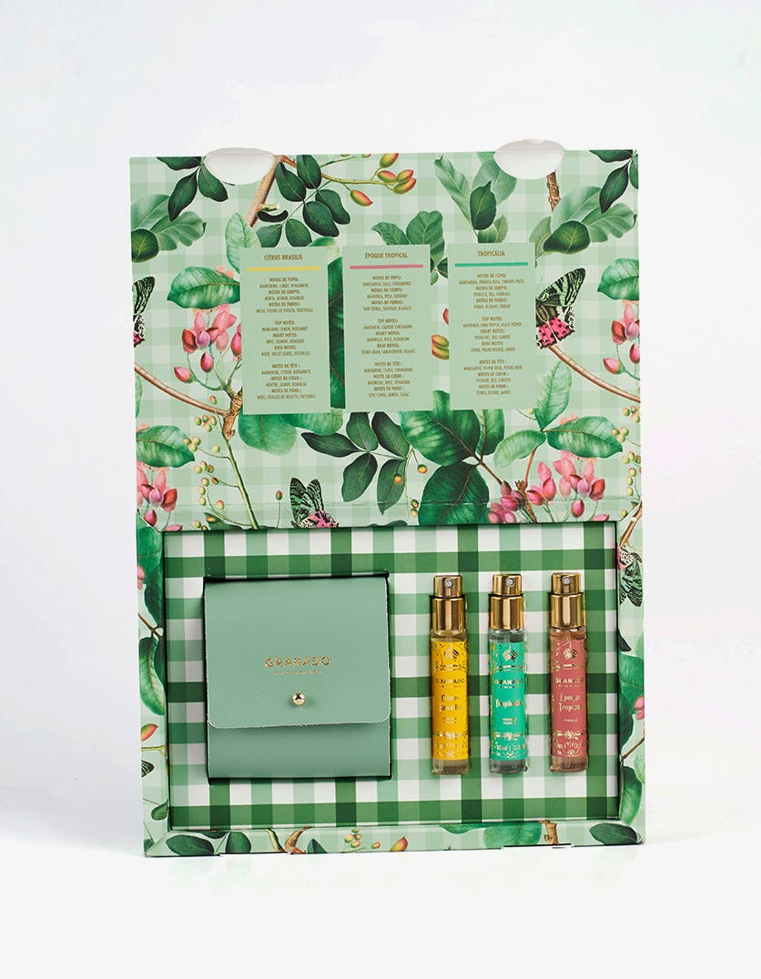 Trio Perfumaria & Estojo Tropicália Picnic
