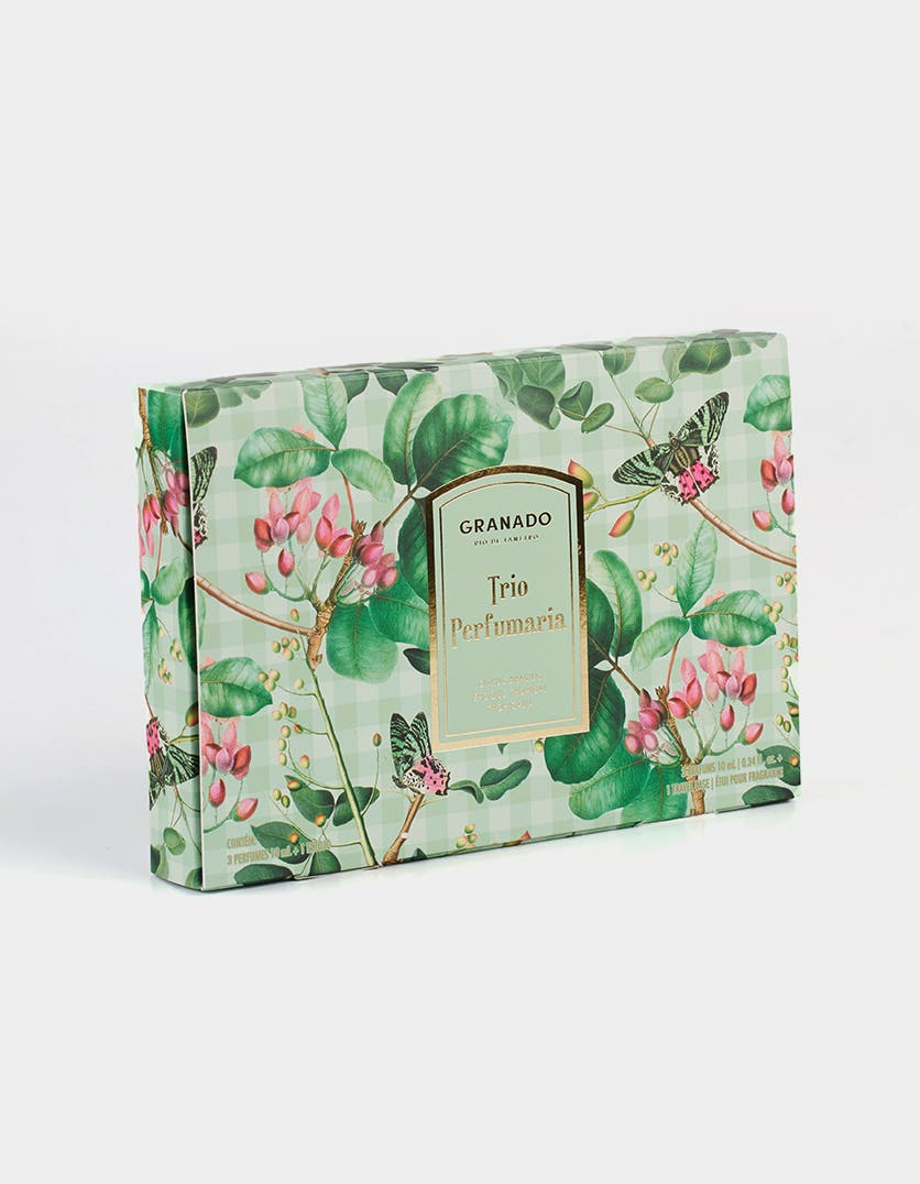 Trio Perfumaria & Estojo Tropicália Picnic