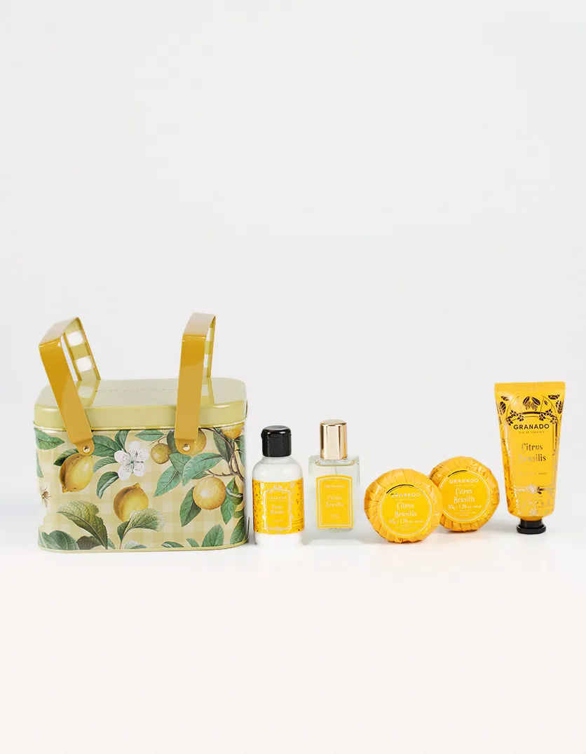 Kit Cesta Picnic Citrus Brasilis