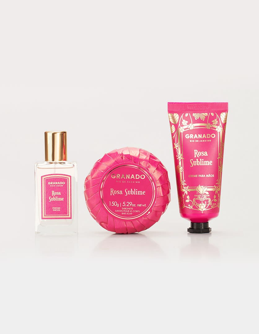 Trio Perfumado Rosa Sublime
