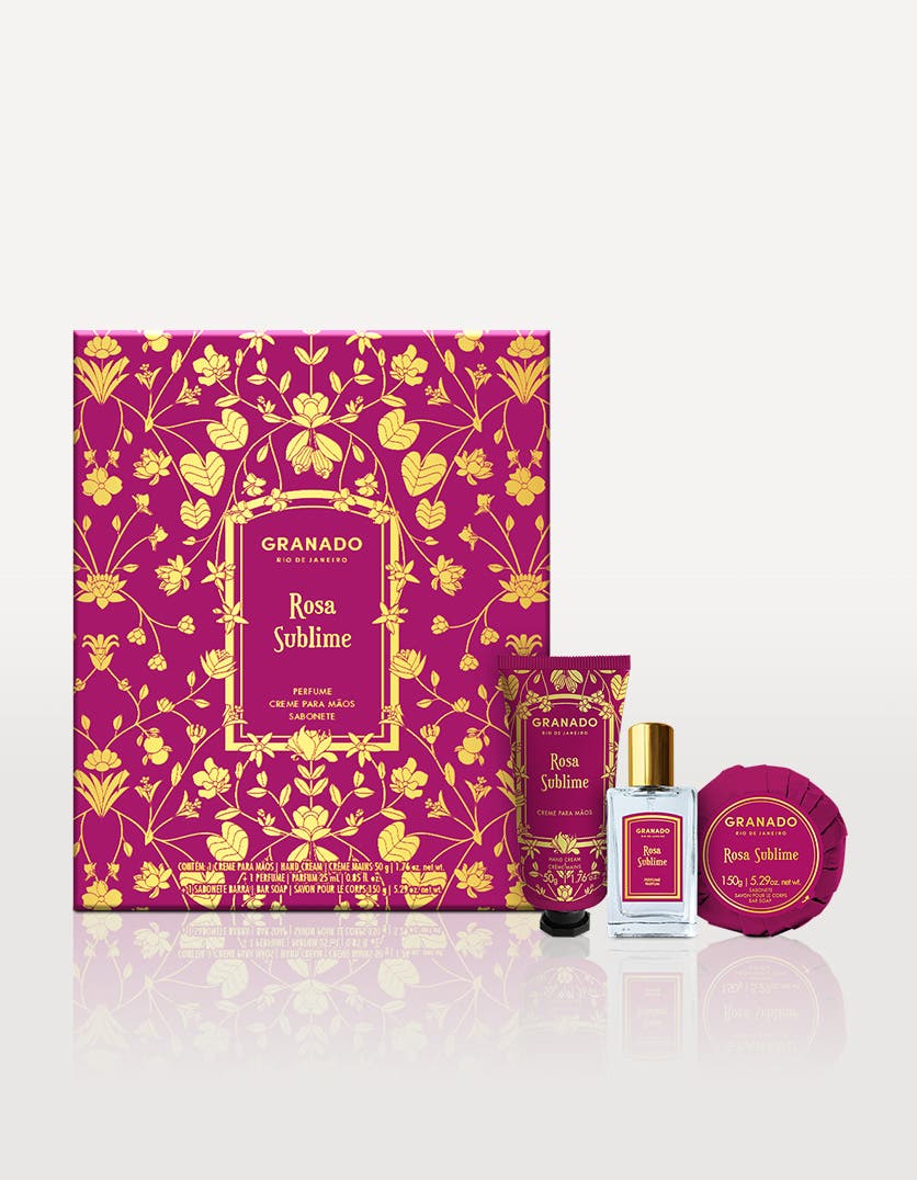 Trio Perfumado Rosa Sublime