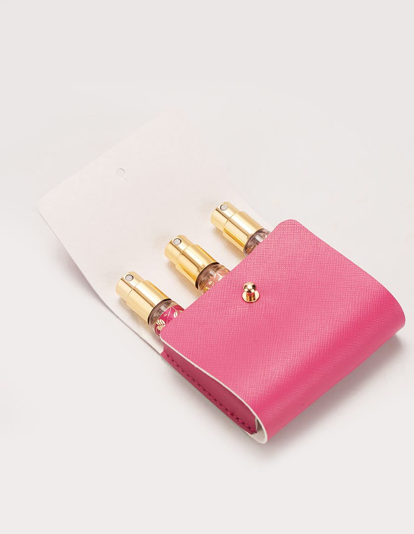 Trio Perfumaria & Estojo Rosa Sublime