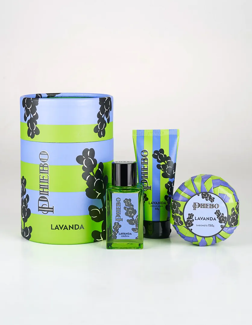 Kit Presente Águas Lavanda