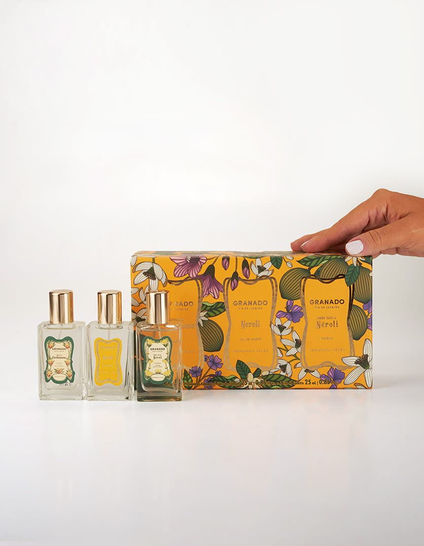 Trio Perfumaria | Neroli, Sândalo e Limão Taiti e Néroli