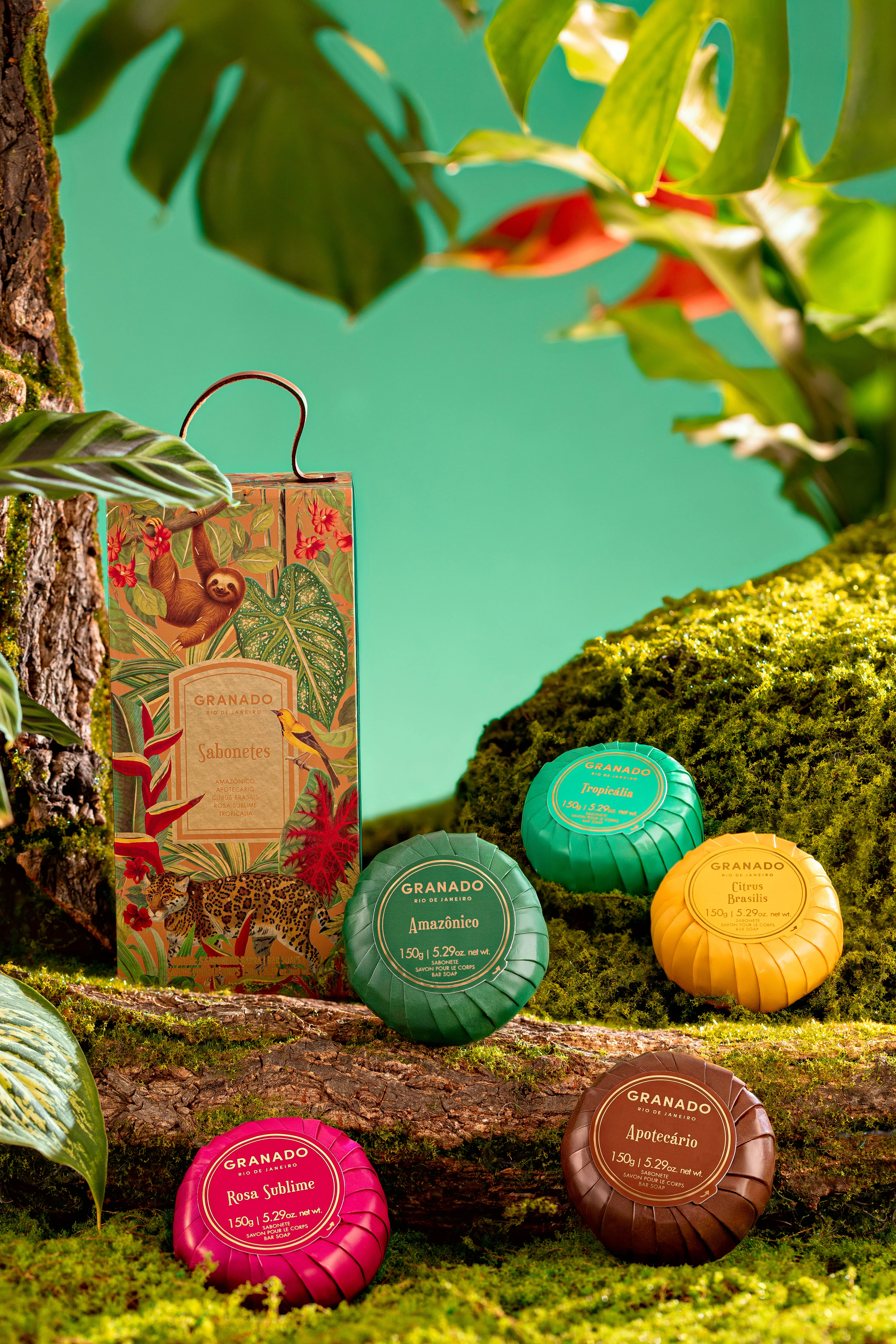 Kit Gaveta Sabonetes Amazônico