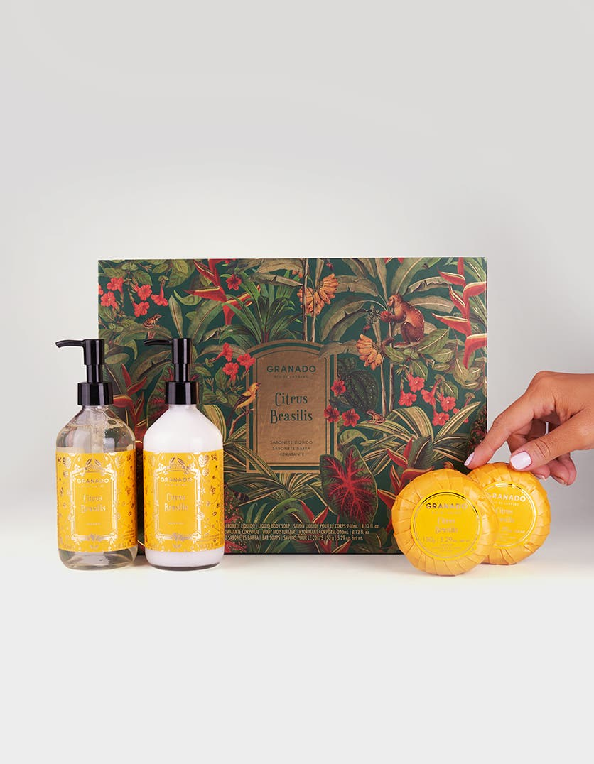 Kit Sabonetes & Hidratante Citrus Brasílis