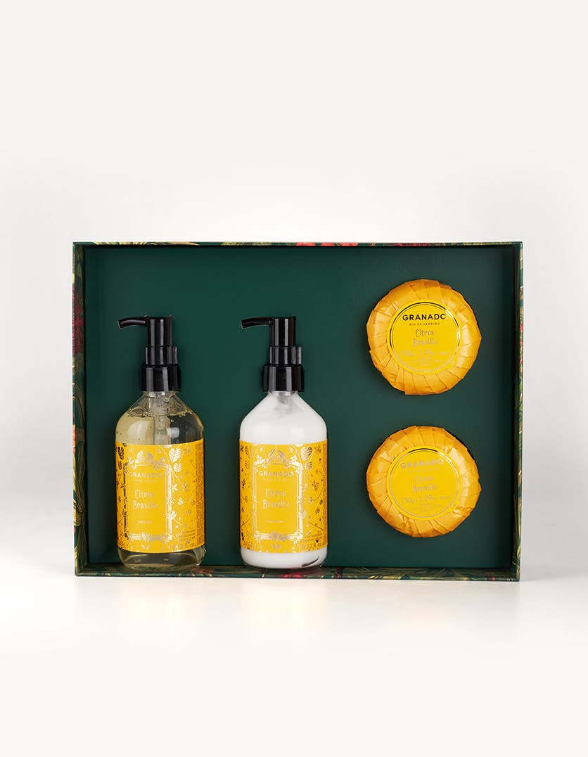 Kit Sabonetes & Hidratante Citrus Brasílis