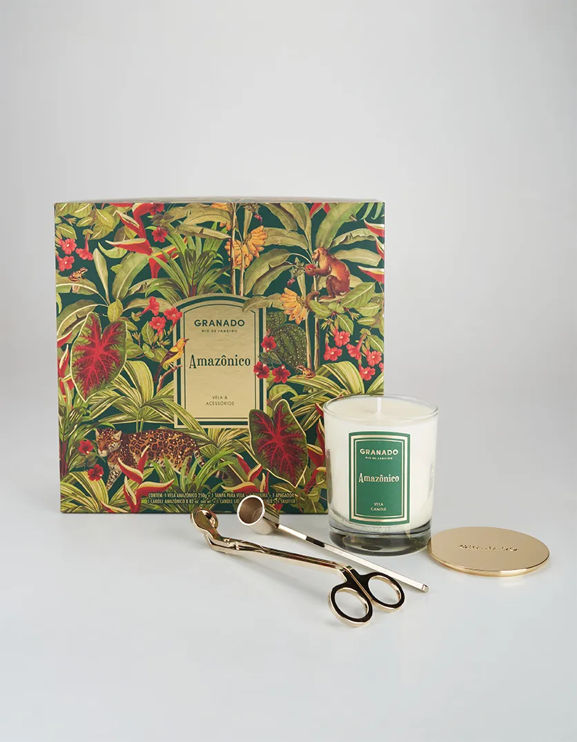 Kit Vela & Acessórios Amazônico