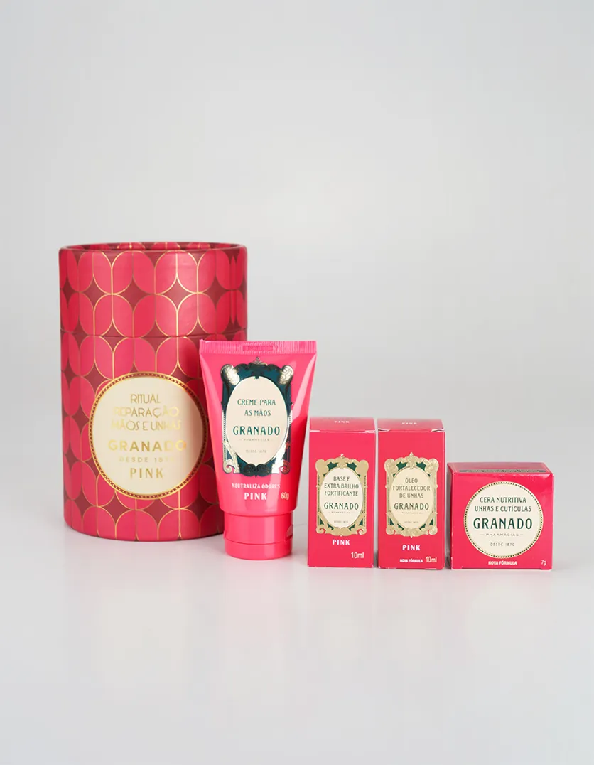 Ritual Reparação Mãos e Unhas Pink