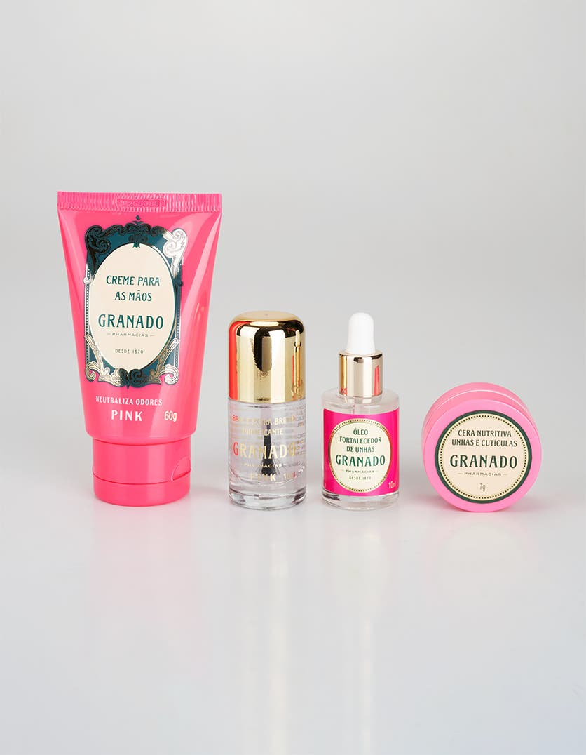 Ritual Reparação Mãos e Unhas Pink