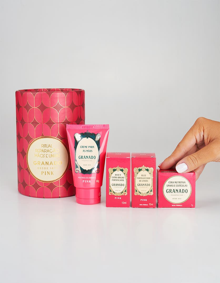 Ritual Reparação Mãos e Unhas Pink