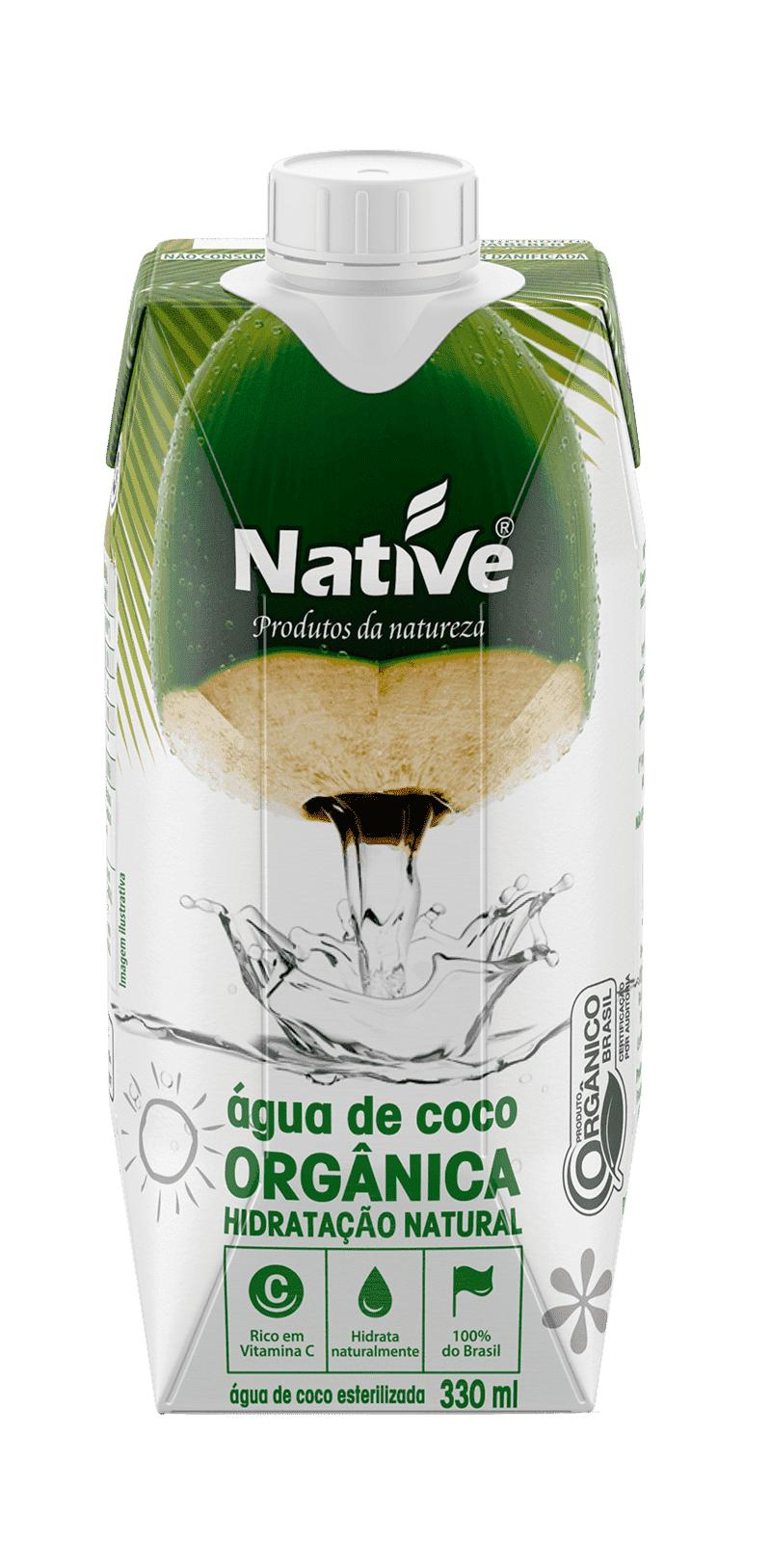 Água de Coco Orgânica Native 330ml