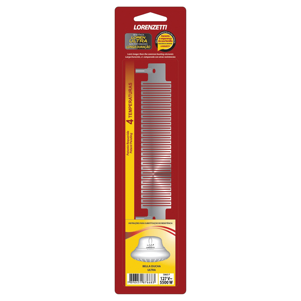 RESISTENCIA B.DUCHA 5500W 127V LOR