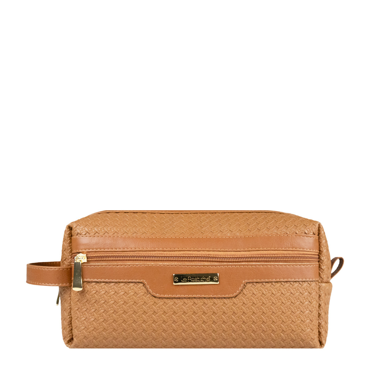 Necessaire Estojo Tressê EX639 Le Postiche CARAMELO UN